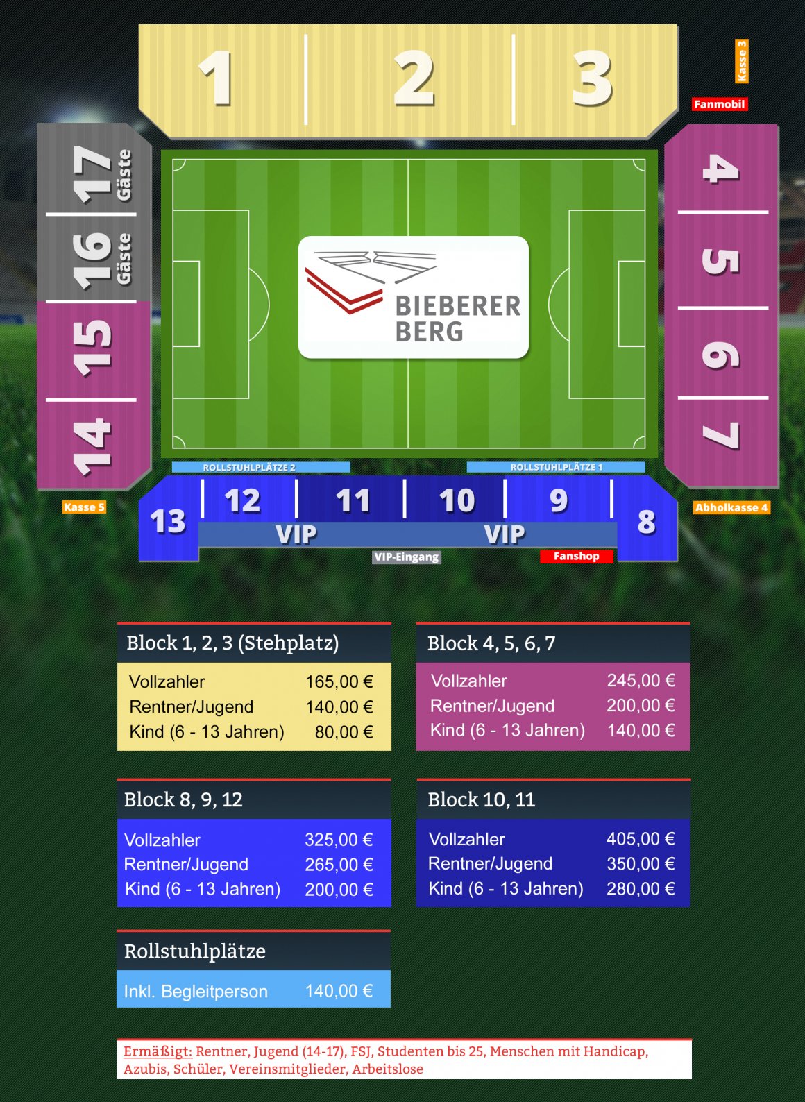 Dauerkartenpreise 25/26
