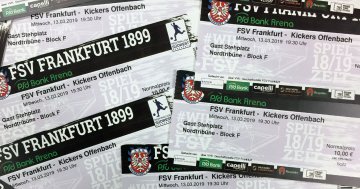 Eintrittskarten FSV Frankfurt